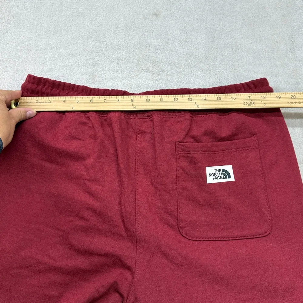 The North Face Joggers Mens XL Burgundy Red Fleece Sweatpants Casual Sunday
